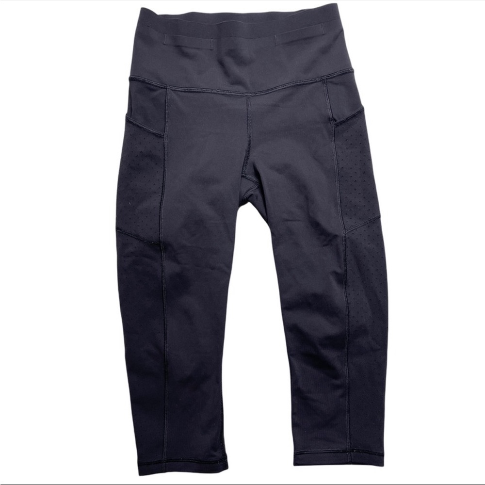 Lululemon black crop leggings size 8 - Picture 5 of 8
